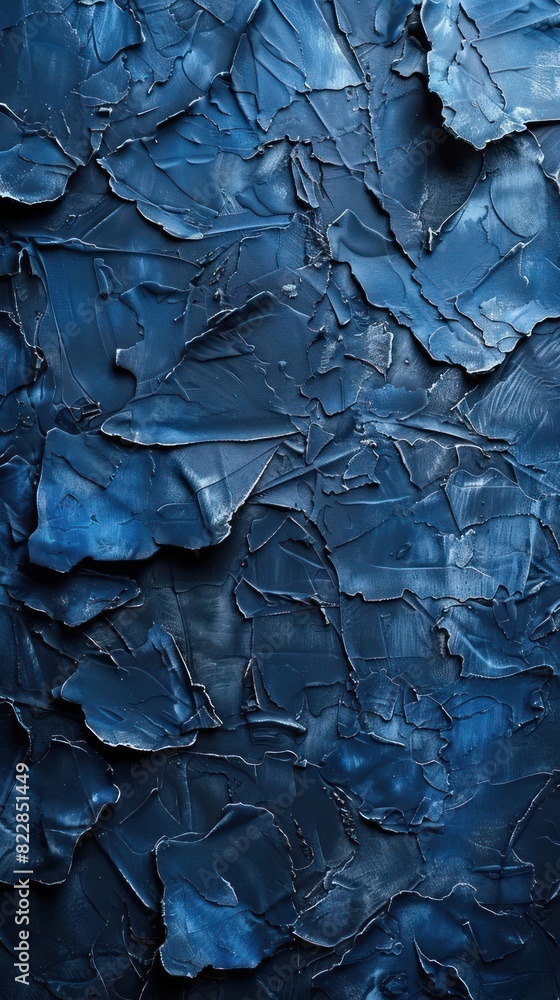 Dark Blue Textured Wall Background Dark Blue Textured Wall Background