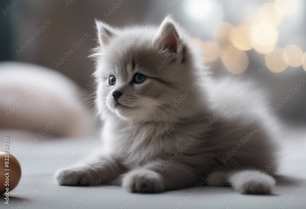adorable kitten dog happy spitz puppy fluffy cute background transparent cat gray