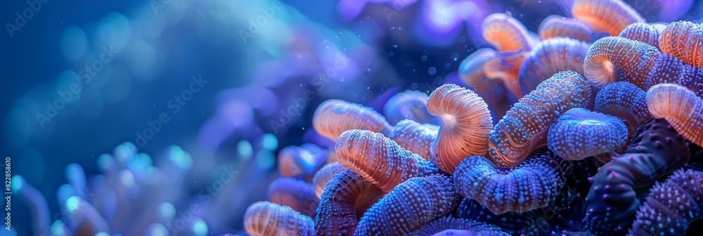 Reef awareness day background concept with copy space area for text. World Oceans Day and World Water Day. Beautiful sea background Reef awareness day background concept with copy space area for text. World Oceans Day and World Water Day. Beautiful sea background
