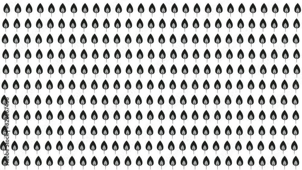 Small monochrome icons in the form of lights move in a mass back and forth. Small monochrome icons in the form of lights move in a mass back and forth.