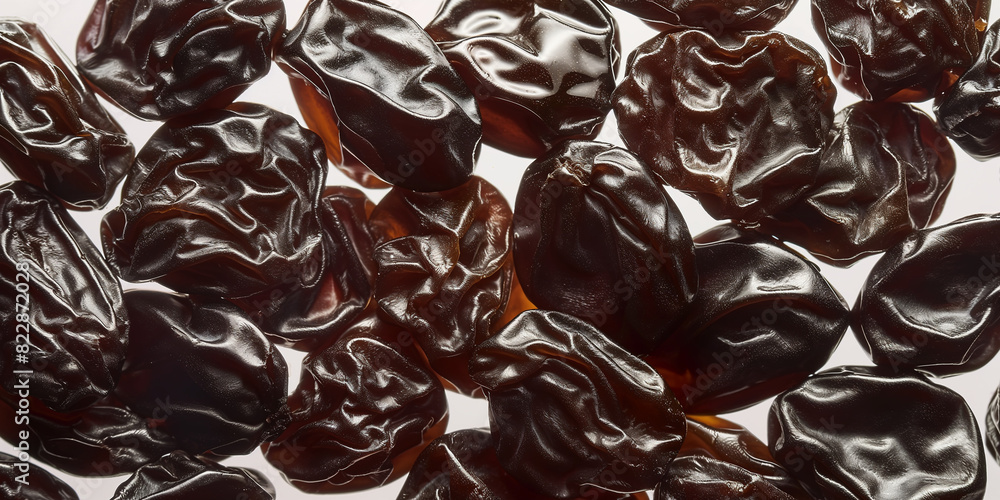 rich brown: a raisins closeup, a closeup of the raisins texture, showcasing their wrinkled and slightly glossy surface with rich brown hues rich brown: a raisins closeup, a closeup of the raisins texture, showcasing their wrinkled and slightly glossy surface with rich brown hues