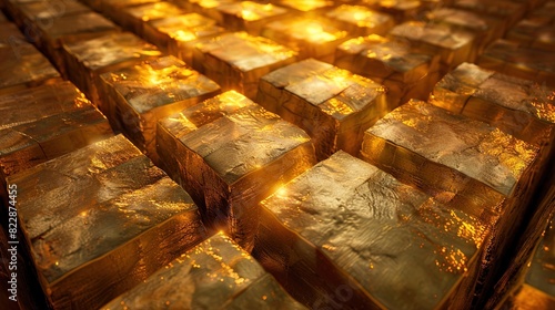 The Brilliance of BRICS: Piles of Golden Bricks Shining Brightly