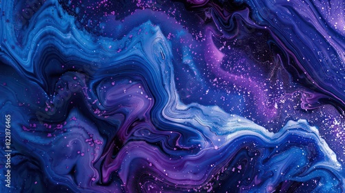 wallpaper blue and violet neon marble