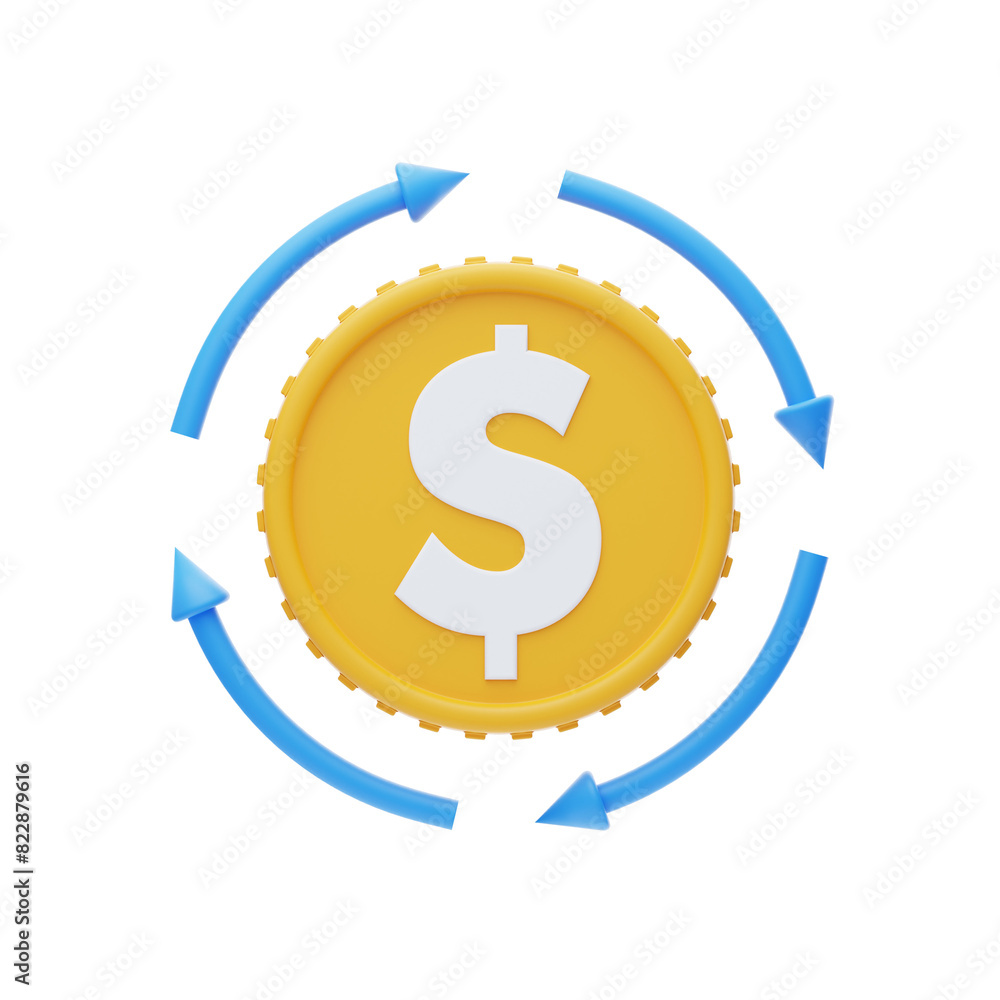 3D Money circulation involves the flow of currency 3D Money circulation involves the flow of currency