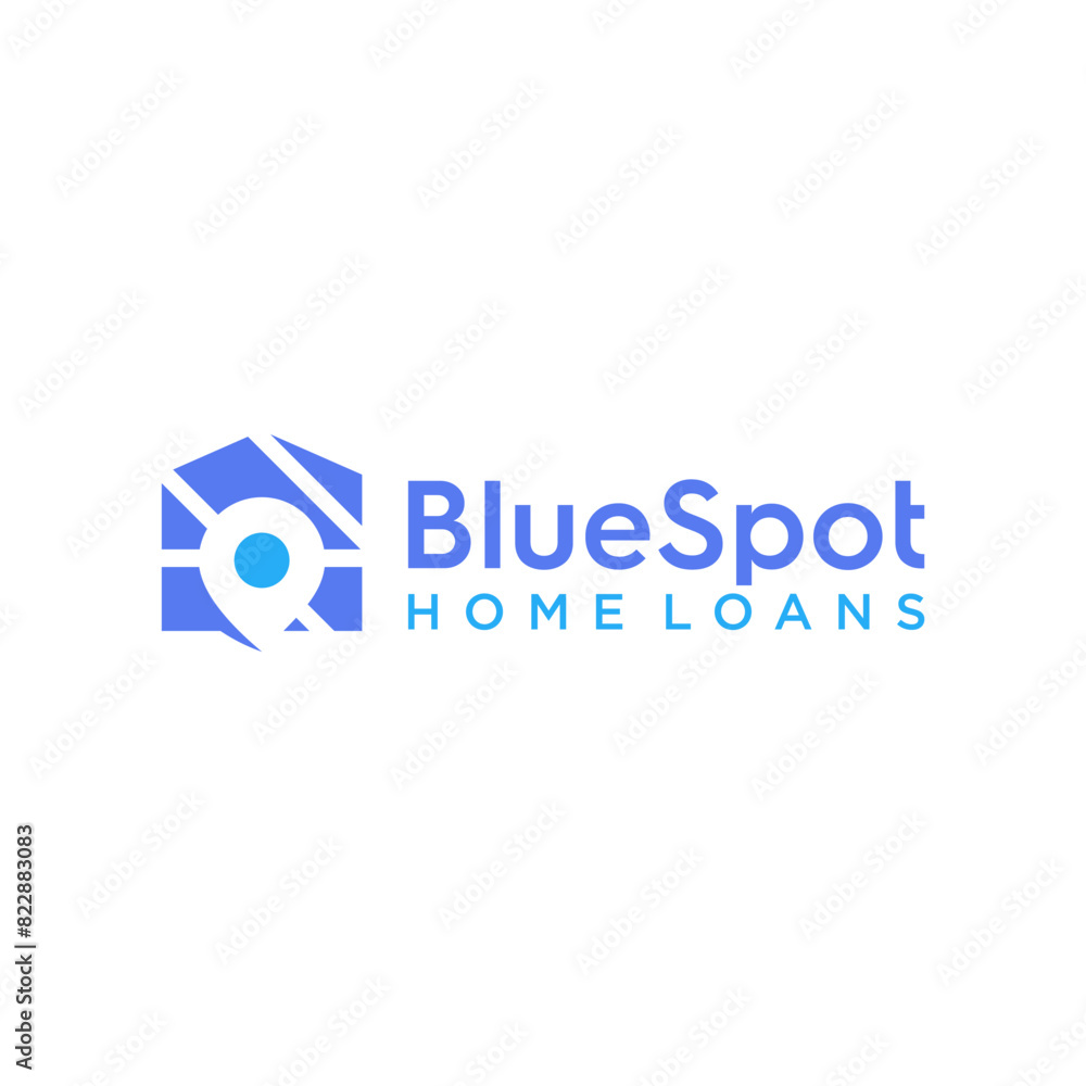 Home and pointer logo vector illustration Home and pointer logo vector illustration