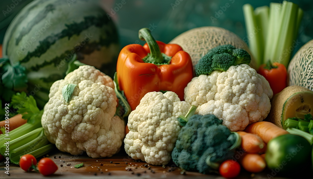 Assortment of fresh fruits and vegetables for commercial and non-commercial use. Banner with raw food and vegetarian food. Zucchini, cabbage, broccoli, carrots Assortment of fresh fruits and vegetables for commercial and non-commercial use. Banner with raw food and vegetarian food. Zucchini, cabbage, broccoli, carrots