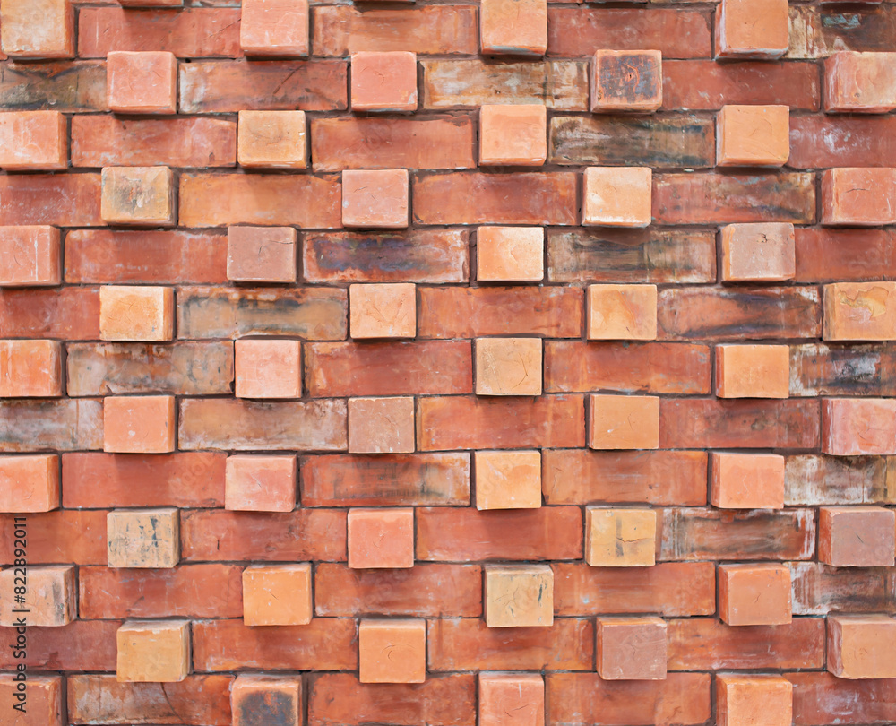 Red brick walls are suitable for use as a background. Red brick walls are suitable for use as a background.