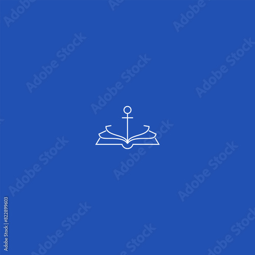 Anchor Book Vector