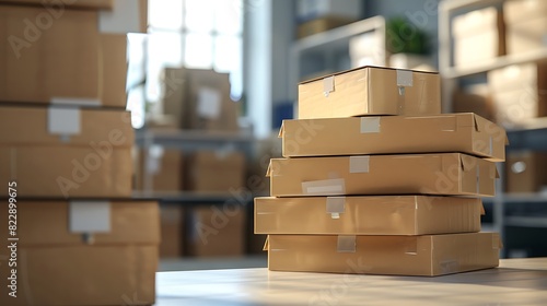 Dropshipping businesses leverage computer records for efficient packing, shipping, and global traffic management