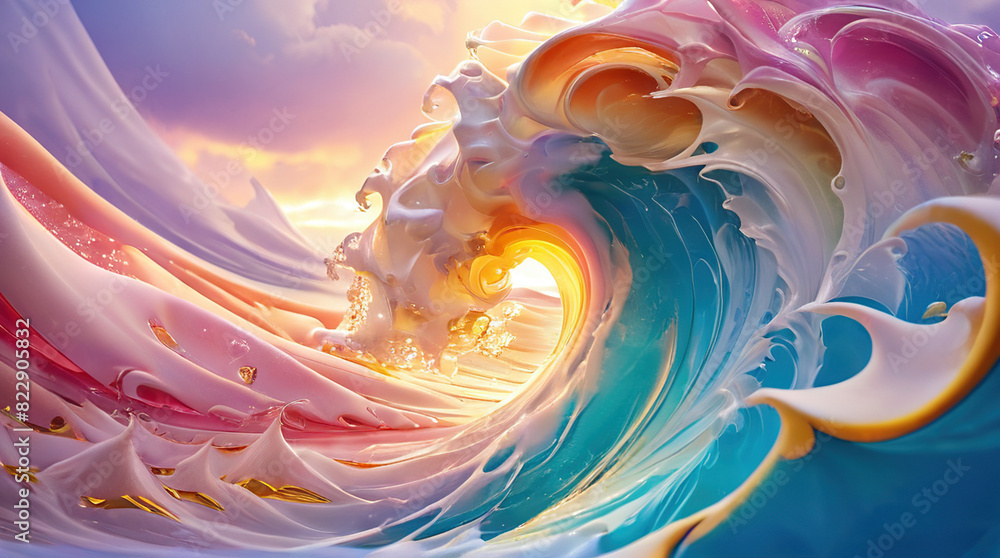 Fototapeta premium fantasy spray