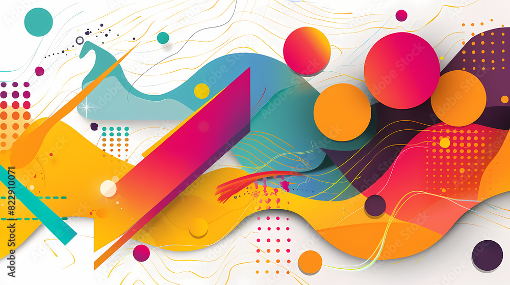 Obraz premium Infographic background vector illustration