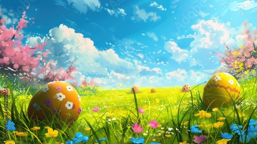 Easter background paper backgrounds painting   