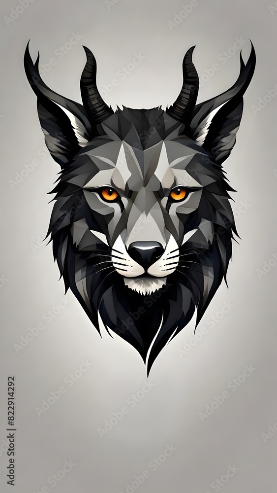 Low Poly Wolf Head Low Poly Wolf Head