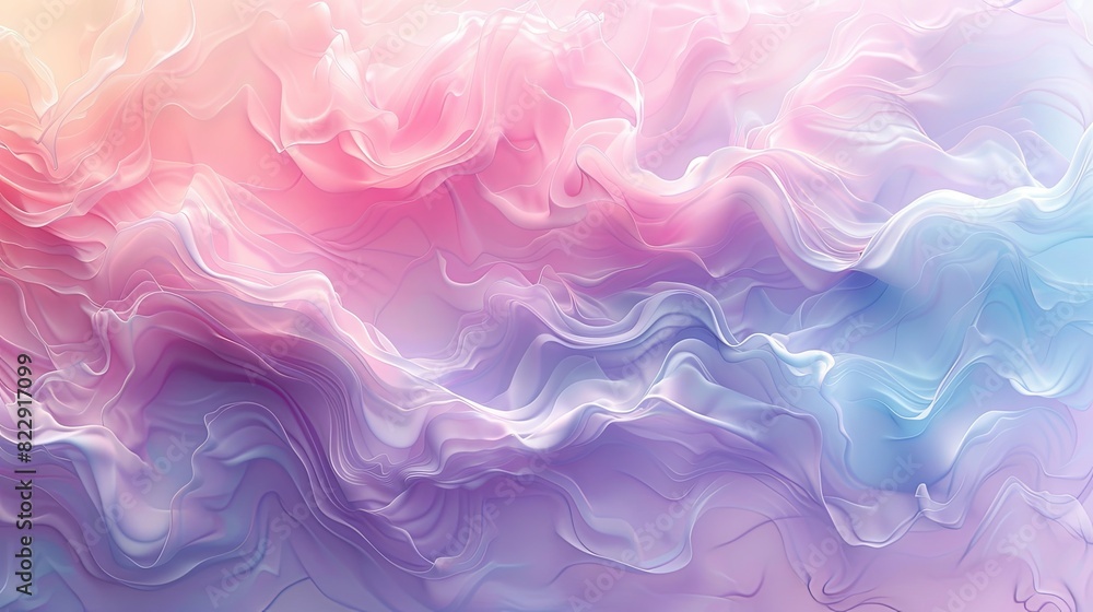 Soft Pastel Colourful Gradient Diffused Minimalist Abstract Background