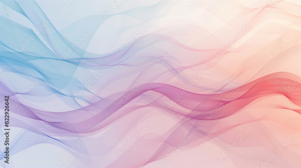 Gradient background with smooth lines in sunset colors Gradient background with smooth lines in sunset colors