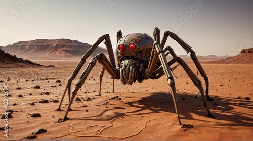Metallic Arachnid: Surviving the Red Wasteland photo