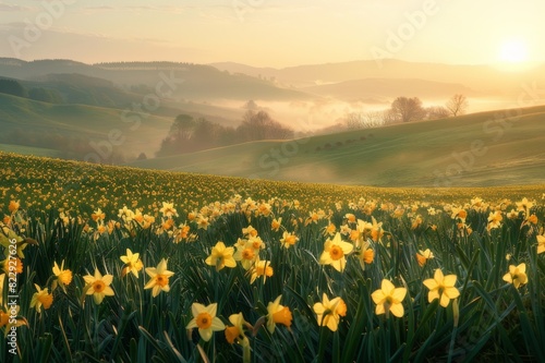 A spring meadow journey