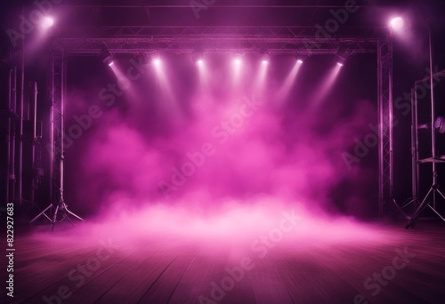 wallpaper spotlights scene background purple empty effect smoke stage