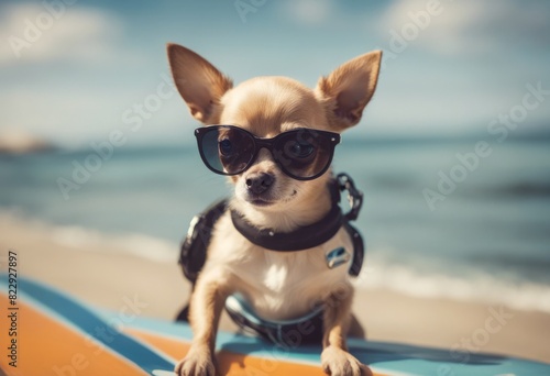 promoting shirt bags puppy notebook print events surfing surfing concept design covers design print competitions perfect with chihuahua backpacks sunglasses © wafi