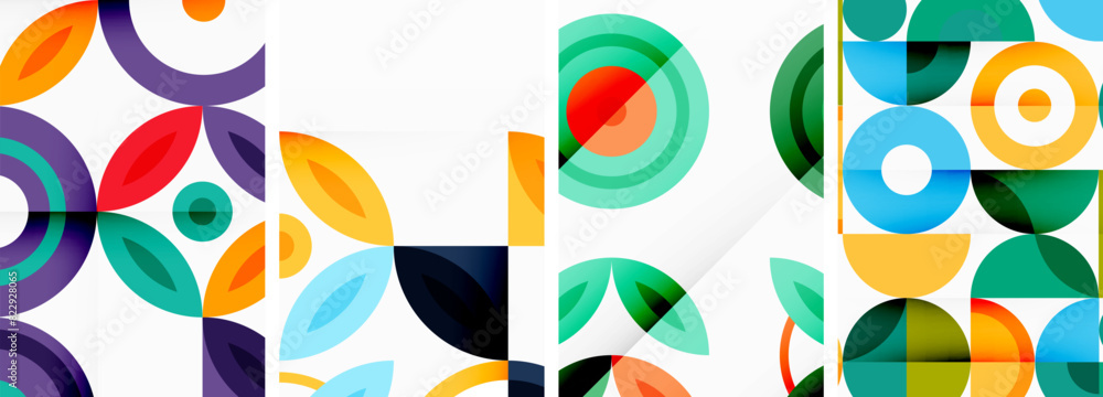 Round geometric elements and circles in background design for wallpaper, business card, cover, poster, banner, brochure, header, website Round geometric elements and circles in background design for wallpaper, business card, cover, poster, banner, brochure, header, website