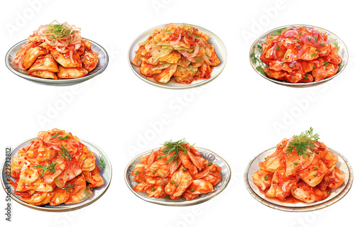 Kimchi Png Illustration Set