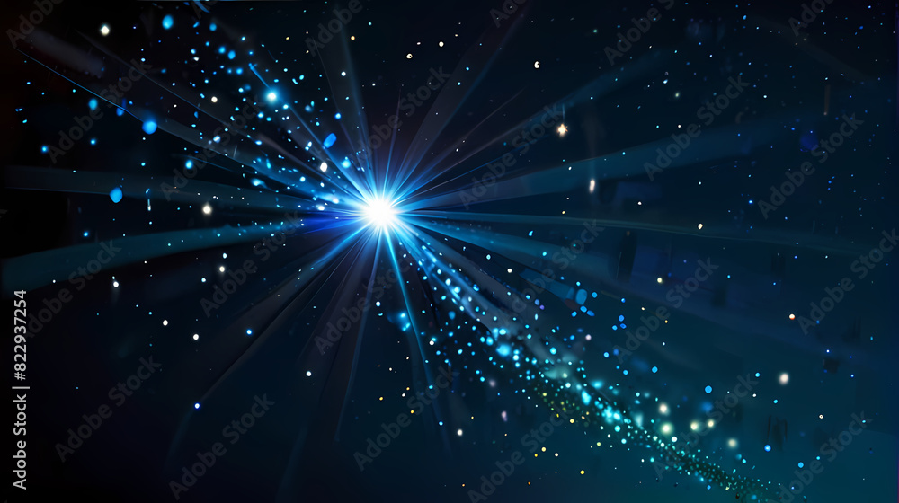 Illustration Background of a Night Sky Full of Stars Illustration Background of a Night Sky Full of Stars