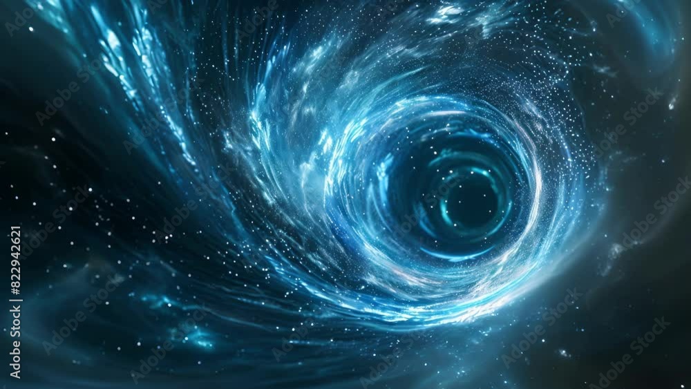 Despite the speed at which the particles move the tunnel itself seems to stand still frozen in time. Despite the speed at which the particles move the tunnel itself seems to stand still frozen in time.