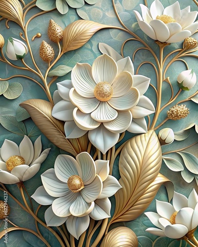 3d wallpaper for home interior classic decorations