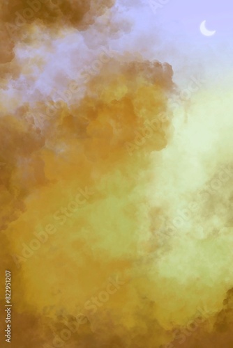 grunge clouds background