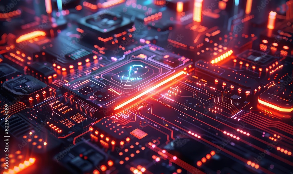 Futuristic city with blockchainpowered infrastructure, holographic data, neon lights, cyberpunk style, high resolution Futuristic city with blockchainpowered infrastructure, holographic data, neon lights, cyberpunk style, high resolution