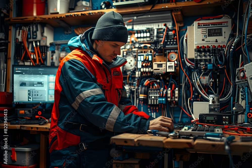 Expert Electro Mechanical Technician Troubleshooting Generators and Transformers