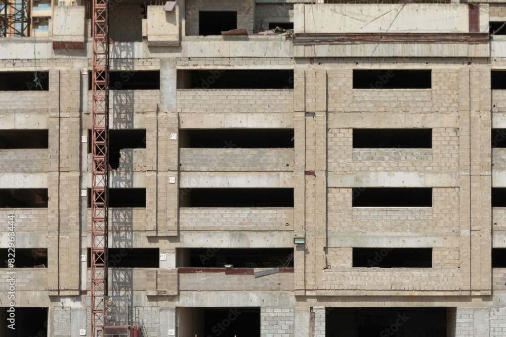 Abandoned Construction Site in UAE Abandoned Construction Site in UAE