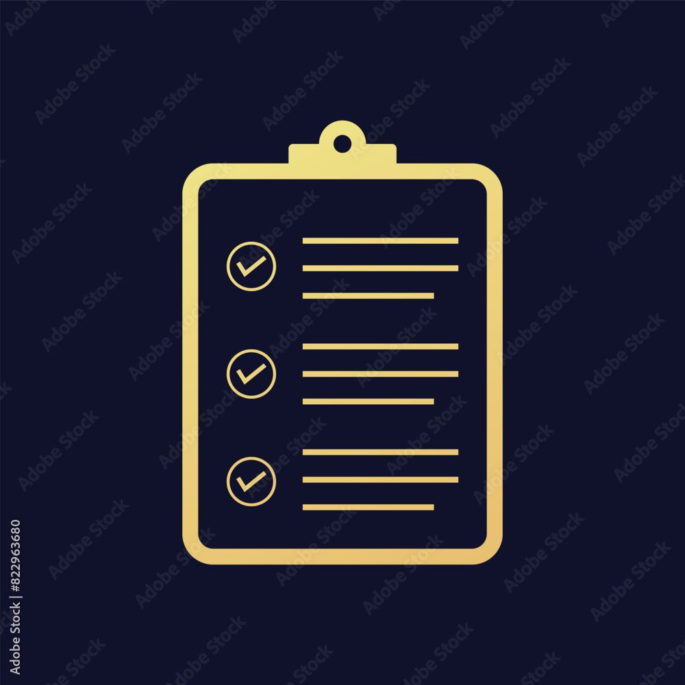 Flat clipboard icon symbol vector Illustration. Flat clipboard icon symbol vector Illustration.