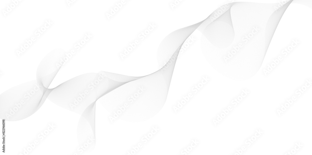 Vector wave lines smooth flowing dynamic isolated on white background. Wave with lines created using blend tool. Vector illustration. Vector wave lines smooth flowing dynamic isolated on white background. Wave with lines created using blend tool. Vector illustration.