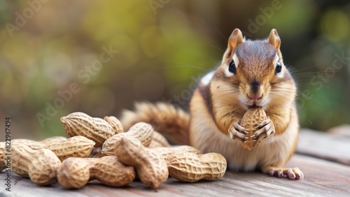 squirrel eating nuts © CNISAK