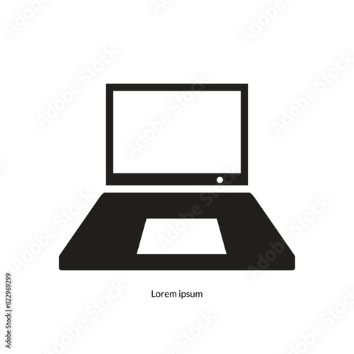computer icon, vector best flat icon.