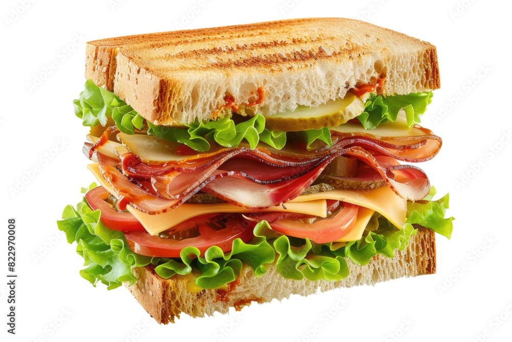 Sandwich isolated on a white background Sandwich isolated on a white background
