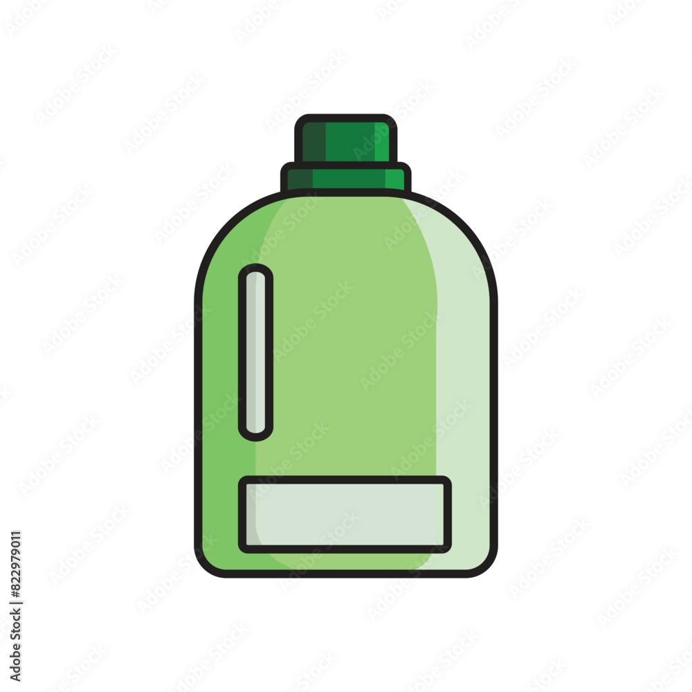 Detergent icon flat vector illustration. Detergent icon flat vector illustration.