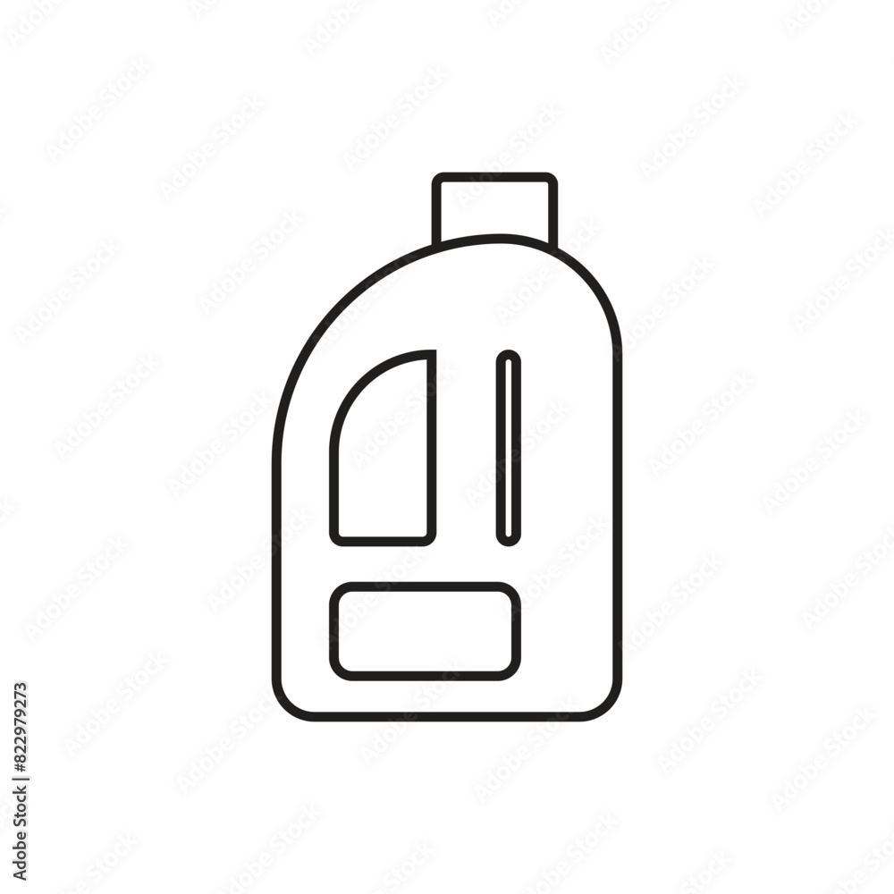 Flat detergent icon symbol vector Illustration. Flat detergent icon symbol vector Illustration.