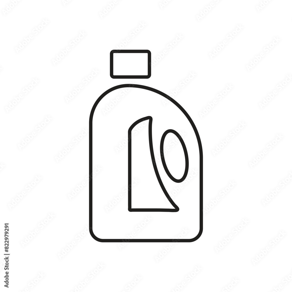 Flat detergent icon symbol vector Illustration. Flat detergent icon symbol vector Illustration.