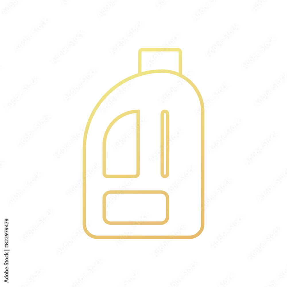Detergent icon flat vector illustration. Detergent icon flat vector illustration.