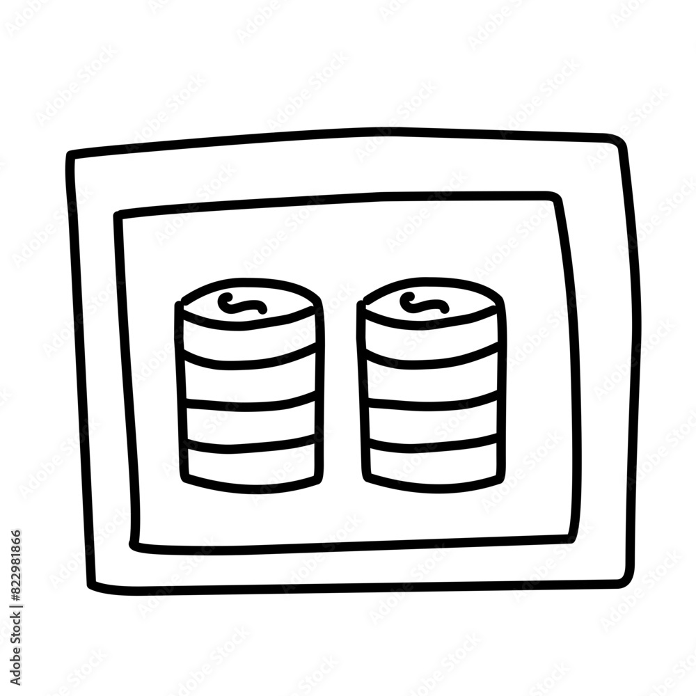 hand drawn money line icon hand drawn money line icon