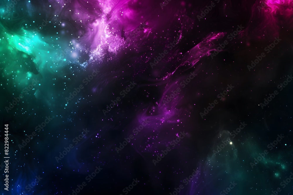 Celestialpunk Neon Light Effect on Black Background Celestialpunk Neon Light Effect on Black Background