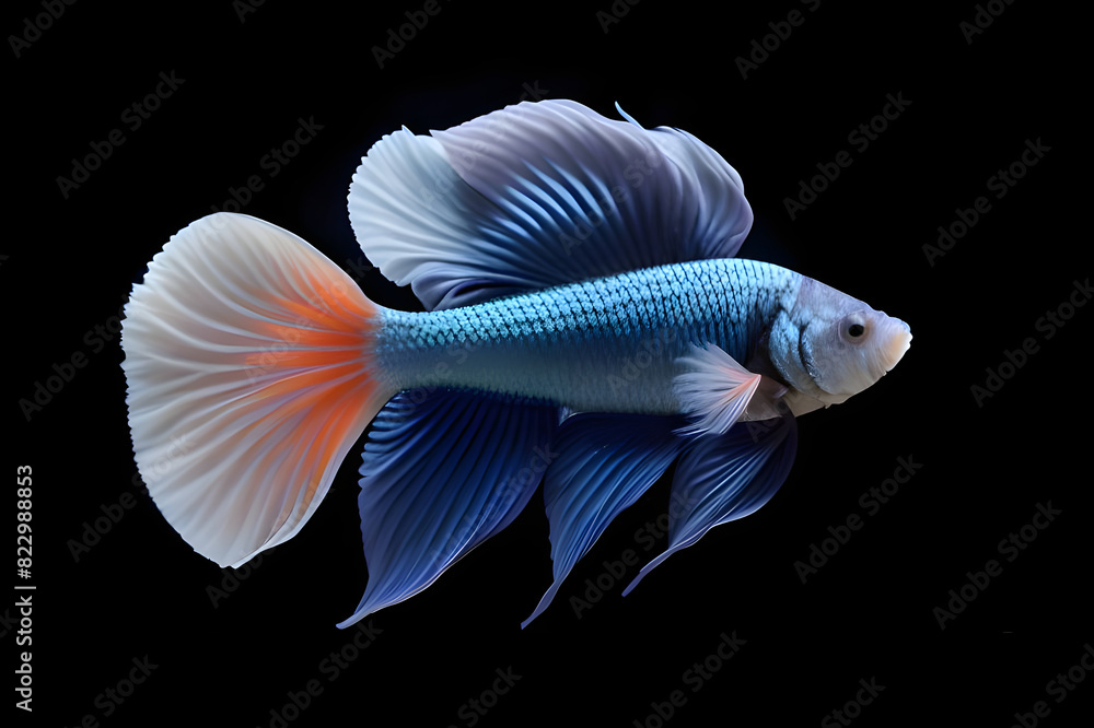 Fototapeta premium aquarium fish, betta fish, ornamental fish.