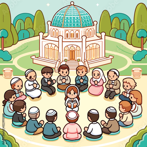 baha'i people praying