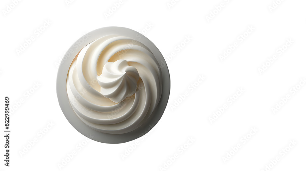 Body cream, white skincare product isolated on a transparent background Body cream, white skincare product isolated on a transparent background