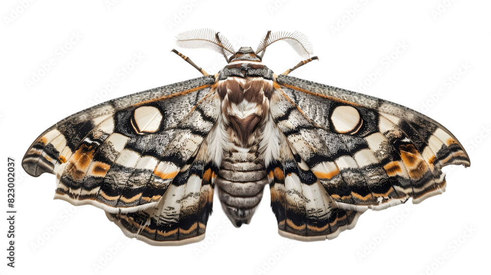 Fototapeta premium moth isolated on a transparent background