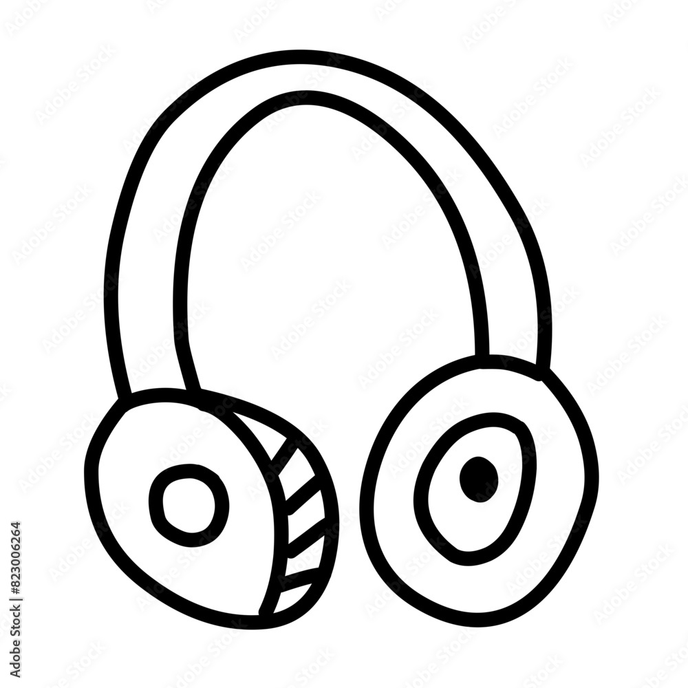 Music hand drawn doodle icon Music hand drawn doodle icon