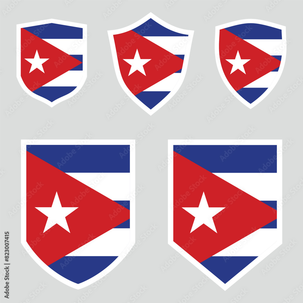 Cuba Set shield frame Cuba Set shield frame