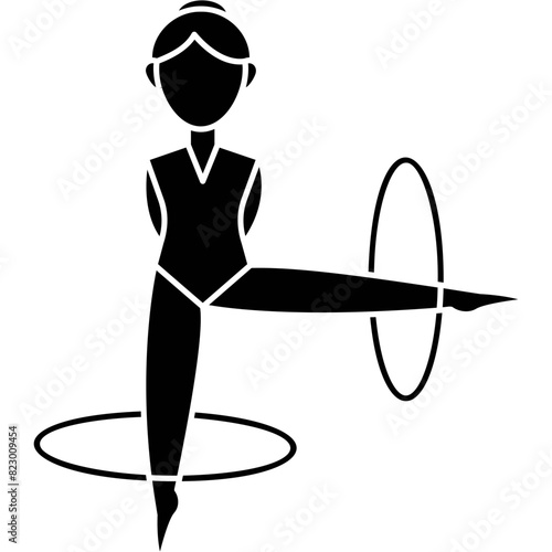 Acrobatic Hoop Icon